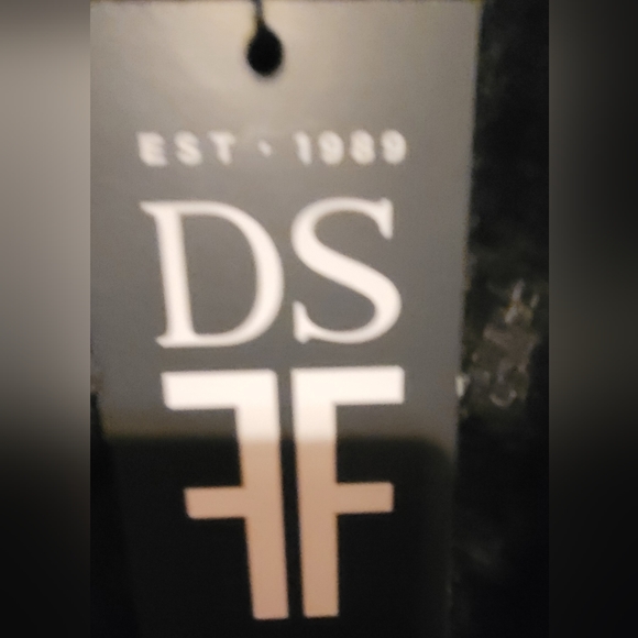 New with tags! FREE SHIPPING!Womens black fox cascade full length faux fur coat - Picture 9 of 9